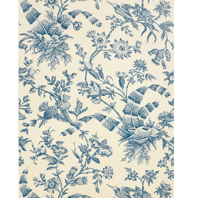 Shell Toile Marine by Brunschwig & Fils Wallcovering Brunschwig & Fils Wallcovering Shell Toile MarineWallcovering PAPER - 100% United Kingdom </p><p>Repeat: H: , V: 31.5 27 - Fabric Carolina -