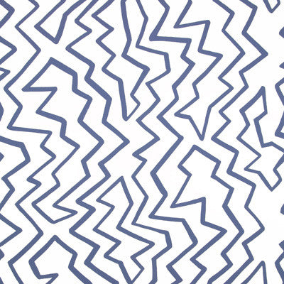 Staccato On Vinyl Blueberry On White by Brunschwig & Fils Wallcovering Brunschwig & Fils Wallcovering Staccato On Vinyl Blueberry On WhiteWallcovering KIRK BRUMMEL VINYL - 100% United States </p><p>Repeat: H: , V: 33.75 27 - Fabric Carolina -