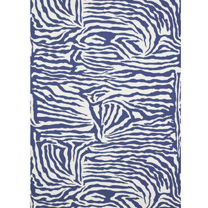 Ashanti On Paper Blueberry by Brunschwig & Fils Wallcovering