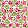 Kashmiri Linen Print Pink/Green by Brunschwig & Fils Fabric