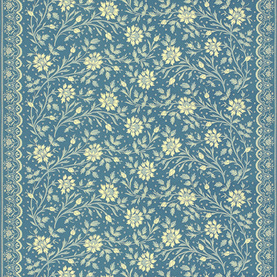 Verrieres Glazed Chintz Shades Of Blue White by Brunschwig & Fils Fabric Brunschwig & Fils Fabric Verrieres Glazed Chintz Shades Of Blue WhiteFabric COTTON - 100% United States </p><p>Repeat: H: 51, V: 32.375 51 - Fabric Carolina -