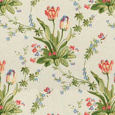Reveillon Tulips Glazed Chintz Rose On White by Brunschwig & Fils Fabric Brunschwig & Fils Fabric Reveillon Tulips Glazed Chintz Rose On WhiteFabric COTTON - 100% United States </p><p>Repeat: H: 18.5, V: 19.25 47 - Fabric Carolina -