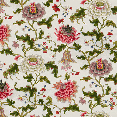 New Athos Glazed Chintz Multi On White by Brunschwig & Fils Fabric Brunschwig & Fils Fabric New Athos Glazed Chintz Multi On WhiteFabric COTTON - 100% United States </p><p>Repeat: H: 51, V: 43 51 - Fabric Carolina -