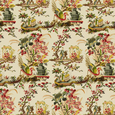 Le Lac Glazed Chintz Yellow by Brunschwig & Fils Fabric Brunschwig & Fils Fabric Le Lac Glazed Chintz YellowFabric COTTON - 100% United States </p><p>Repeat: H: 49, V: 81 49 - Fabric Carolina -