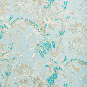 Seychelles Cotton Print Dove by Brunschwig & Fils Fabric
