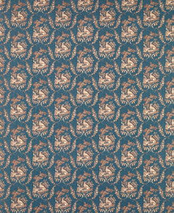 The Hunting Toile Oxford Blue by Brunschwig & Fils Fabric