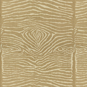 Le Zebre Linen Prt Beige by Brunschwig & Fils Fabric