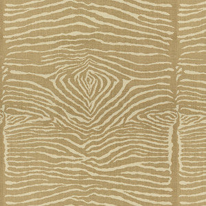 Le Zebre Linen Prt Beige by Brunschwig & Fils Fabric