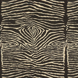 Le Zebre Black by Brunschwig & Fils Fabric