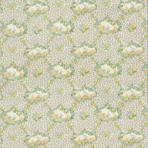 Chinese Leopard Toile Mist by Brunschwig & Fils Fabric