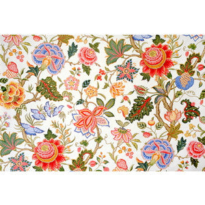 Nizam Cotton Print Ecru by Brunschwig & Fils Fabric