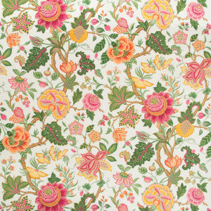 Nizam Cotton Print Jewel by Brunschwig & Fils Fabric