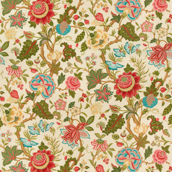 Nizam Cotton Print Multi by Brunschwig & Fils Fabric Brunschwig & Fils Fabric Nizam Cotton Print MultiFabric CEVENNES COTTON - 100% France </p><p>Repeat: H: 54, V: 23.7 53.5 - Fabric Carolina -