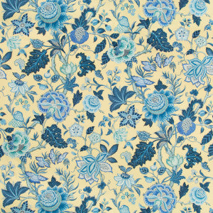 Nizam Cotton Print Canary by Brunschwig & Fils Fabric