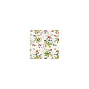 Fabriano Cotton And Linen Print White by Brunschwig & Fils Fabric