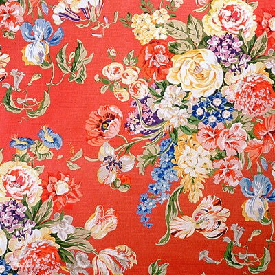Hastings Bouquet Red by Brunschwig & Fils Fabric Brunschwig & Fils Fabric Hastings Bouquet RedFabric COTTON - 50%;LINEN - 50% United States </p><p>Repeat: H: 53.5, V: 40.5 54 - Fabric Carolina -