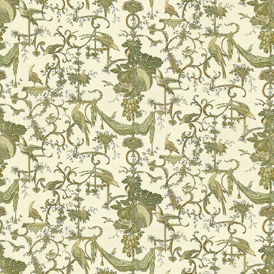 Kininvie Cotton Print Leaf On White by Brunschwig & Fils Fabric Brunschwig & Fils Fabric Kininvie Cotton Print Leaf On WhiteFabric COTTON - 100% France </p><p>Repeat: H: 57.5, V: 28.25 58 - Fabric Carolina -