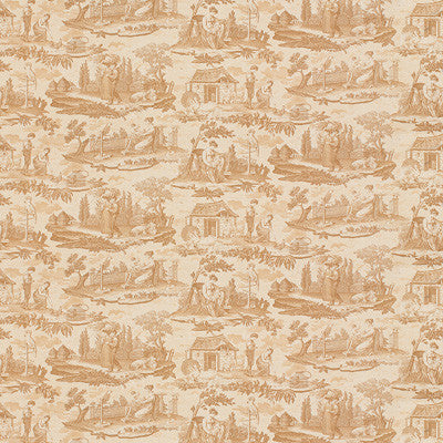 Le Kakatoes Cotton Print Nutmeg by Brunschwig & Fils Fabric Brunschwig & Fils Fabric Le Kakatoes Cotton Print NutmegFabric COTTON - 100% France </p><p>Repeat: H: 58.5, V: 17.25 58.5 - Fabric Carolina -