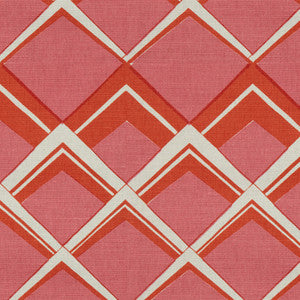 Palladium Linen And Orange Pink by Brunschwig & Fils Fabric