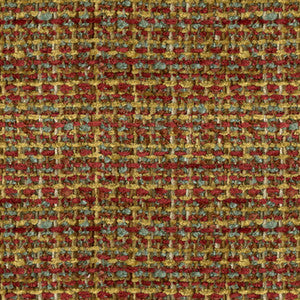 Boucle Texture Red/Gold by Brunschwig & Fils Fabric