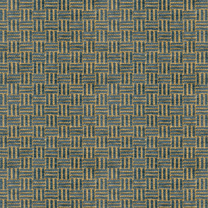 Reed Texture Indigo by Brunschwig & Fils Fabric