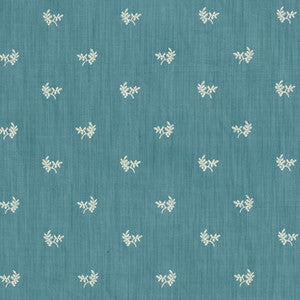 Bayberry Strie Oxford Blue by Brunschwig & Fils Fabric