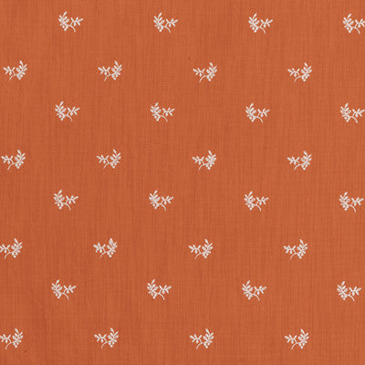 Bayberry Strie Tiger Lily by Brunschwig & Fils Fabric Brunschwig & Fils Fabric Bayberry Strie Tiger LilyFabric LES ALIZES COTTON - 100% India </p><p>Repeat: H: 4.5, V: 4.1 54 - Fabric Carolina -