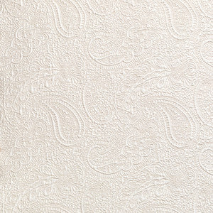 Rani Matelasse Antique White by Brunschwig & Fils Fabric