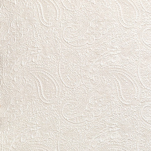 Rani Matelasse Antique White by Brunschwig & Fils Fabric