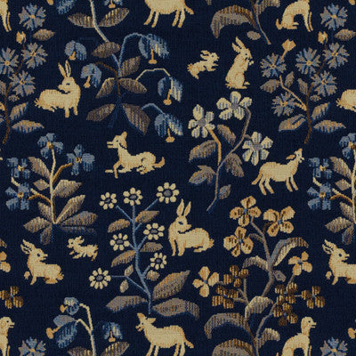Perceval Woven Tapestry Blue by Brunschwig & Fils Fabric Brunschwig & Fils Fabric Perceval Woven Tapestry BlueFabric COTTON - 38%;ACRYLIC - 35%;VISCOSE - 27% France </p><p>Repeat: H: 12.75, V: 15.5 51 - Fabric Carolina -