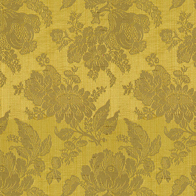 Remusat Strie Damask Gold by Brunschwig & Fils Fabric Brunschwig & Fils Fabric Remusat Strie Damask GoldFabric RAYON - 82%;SILK - 18% France </p><p>Repeat: H: 12.75, V: 23.5 51 - Fabric Carolina -