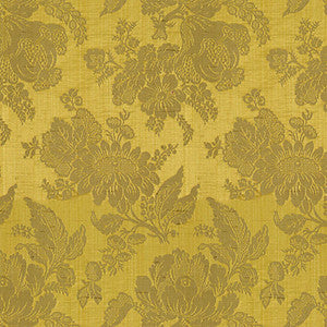 Remusat Strie Damask Gold by Brunschwig & Fils Fabric