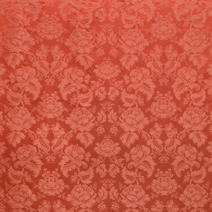 Moulins Damask Pepper Red by Brunschwig & Fils Fabric