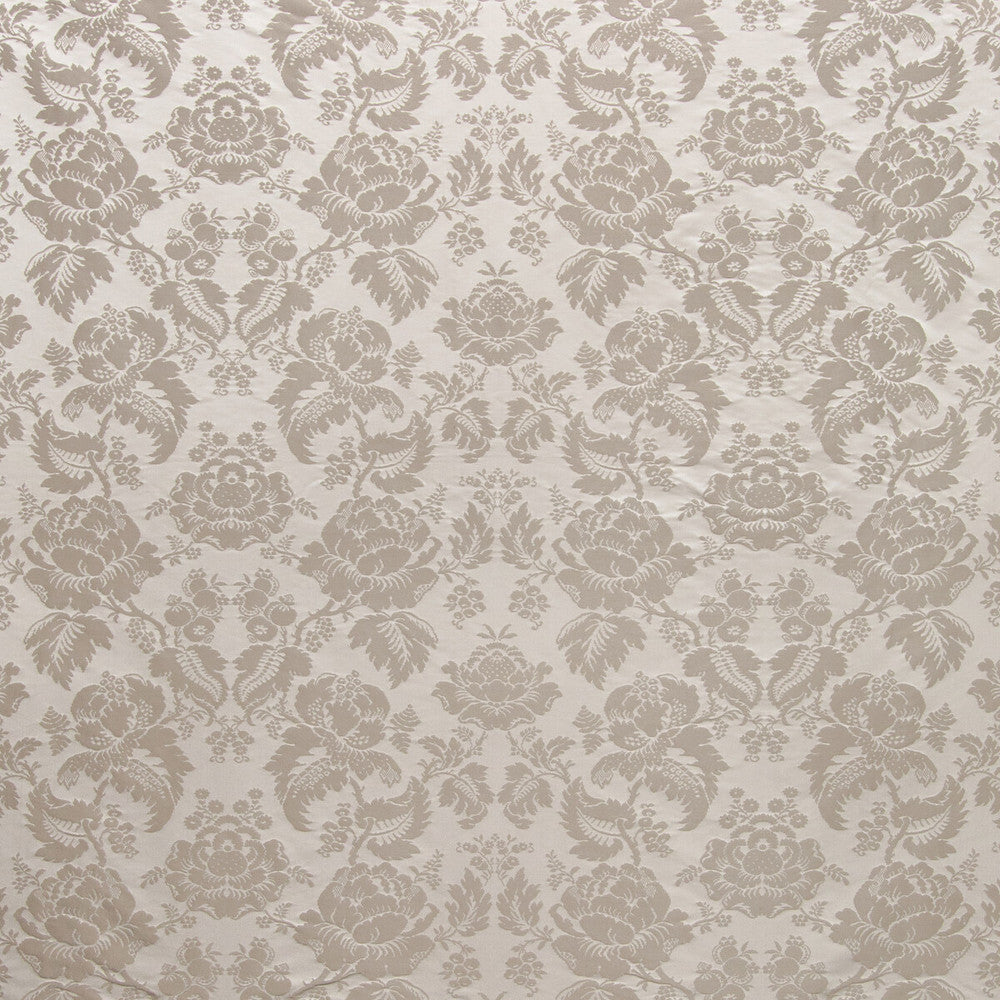 Moulins Damask Grey by Brunschwig & Fils Fabric Brunschwig & Fils Fabric Moulins Damask GreyFabric COTTON - 72%;SILK - 28% France </p><p>Repeat: H: 25.5, V: 18 51 - Fabric Carolina -