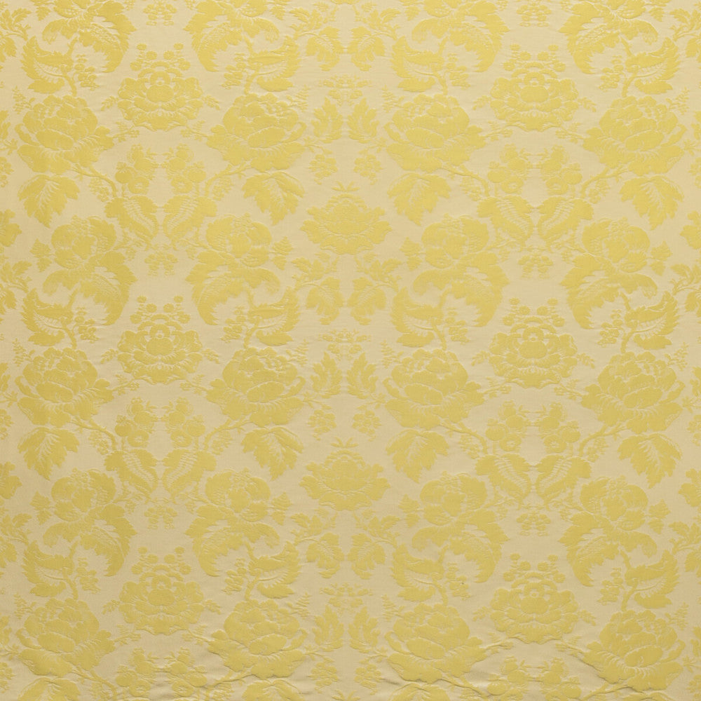 Moulins Damask Corn by Brunschwig & Fils Fabric Brunschwig & Fils Fabric Moulins Damask CornFabric COTTON - 72%;SILK - 28% France </p><p>Repeat: H: 25.5, V: 18 51 - Fabric Carolina -