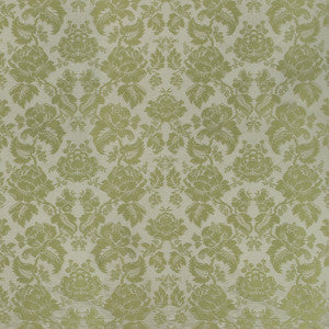 Moulins Damask Lichen by Brunschwig & Fils Fabric