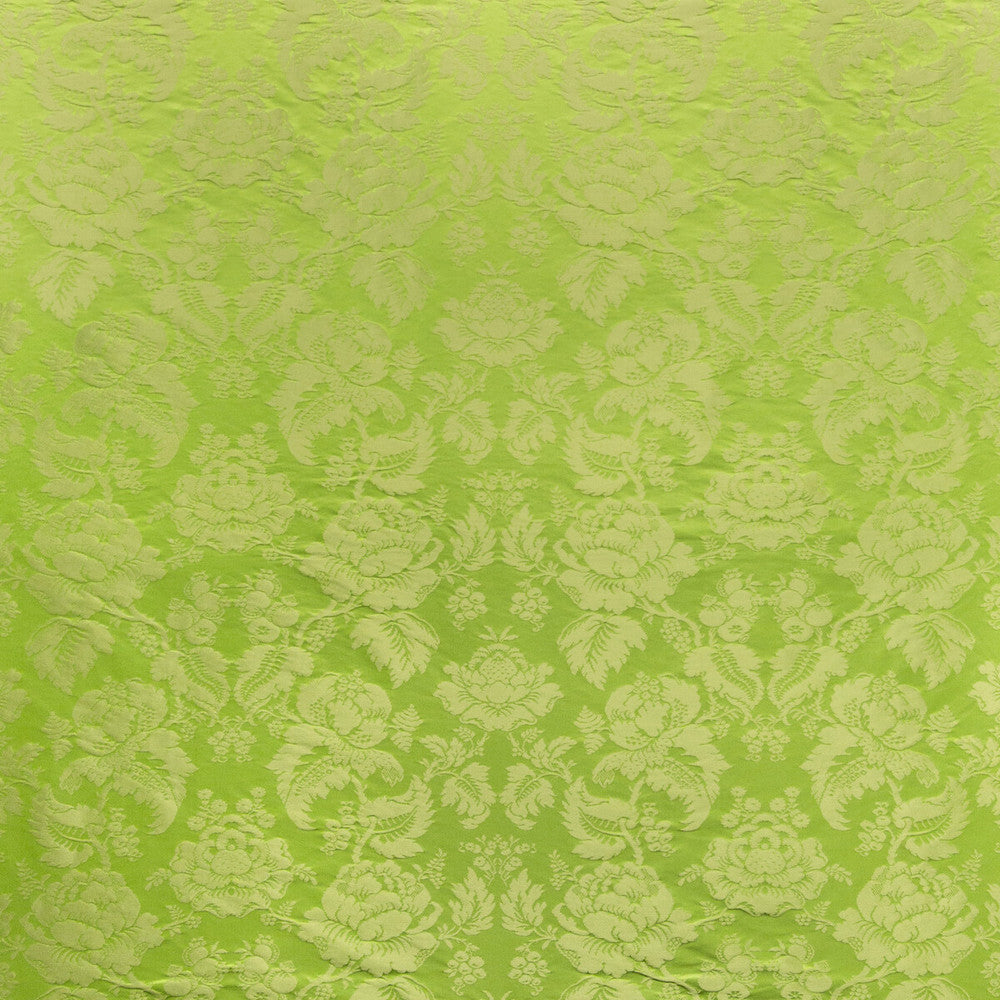 Moulins Damask Green by Brunschwig & Fils Fabric Brunschwig & Fils Fabric Moulins Damask GreenFabric COTTON - 72%;SILK - 28% France </p><p>Repeat: H: 25.5, V: 18 51 - Fabric Carolina -