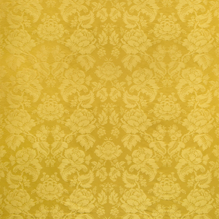 Moulins Damask Canary by Brunschwig & Fils Fabric Brunschwig & Fils Fabric Moulins Damask CanaryFabric COTTON - 72%;SILK - 28% France </p><p>Repeat: H: 25.5, V: 18 51 - Fabric Carolina -