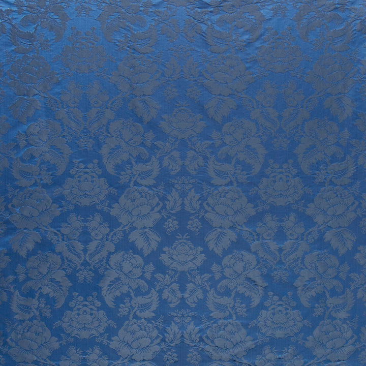 Moulins Damask Ocean by Brunschwig & Fils Fabric Brunschwig & Fils Fabric Moulins Damask OceanFabric COTTON - 72%;SILK - 28% France </p><p>Repeat: H: 25.5, V: 18 51 - Fabric Carolina -