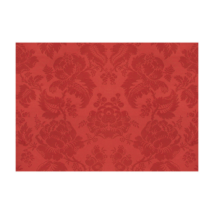 Moulins Damask Vieux Rouge by Brunschwig & Fils Fabric Brunschwig & Fils Fabric Moulins Damask Vieux RougeFabric COTTON - 72%;SILK - 28% France </p><p>Repeat: H: 25.5, V: 18 48 - Fabric Carolina -