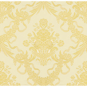 Charlieu Lampas Ivoire by Brunschwig & Fils Fabric