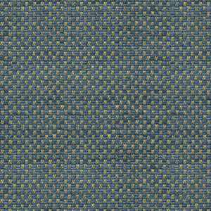 Yorke Chenille Deep Blue/Beige by Brunschwig & Fils Fabric