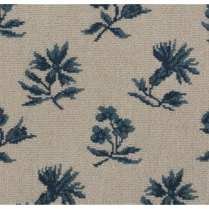 Florian Grospoint Blue by Brunschwig & Fils Fabric