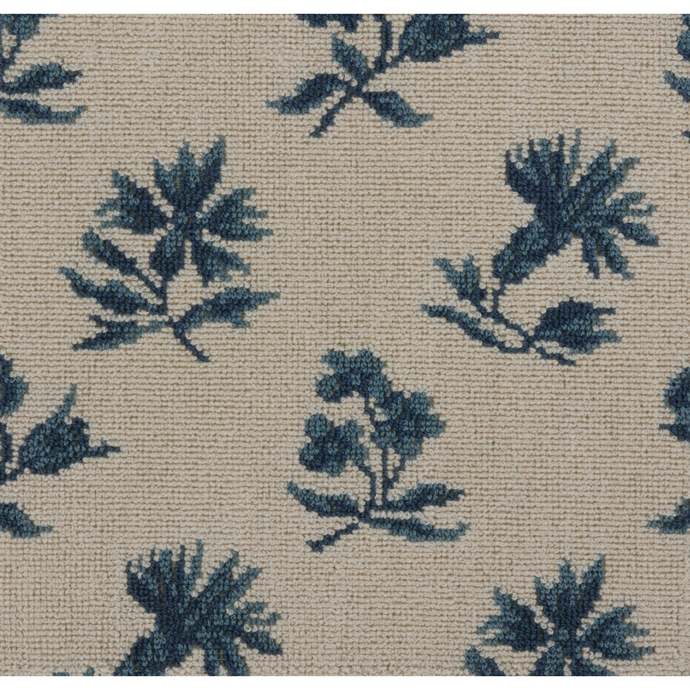 Florian Grospoint Blue by Brunschwig & Fils Fabric Brunschwig & Fils Fabric Florian Grospoint BlueFabric WOOL - 46%;COTTON - 45%;POLYESTER - 9% France </p><p>Repeat: H: 9.5, V: 9 51 - Fabric Carolina -