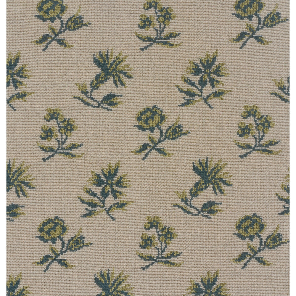 Florian Grospoint Green by Brunschwig & Fils Fabric Brunschwig & Fils Fabric Florian Grospoint GreenFabric WOOL - 46%;COTTON - 45%;POLYESTER - 9% France </p><p>Repeat: H: 9.5, V: 9 51 - Fabric Carolina -