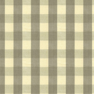Carsten Check Smoke by Brunschwig & Fils Fabric