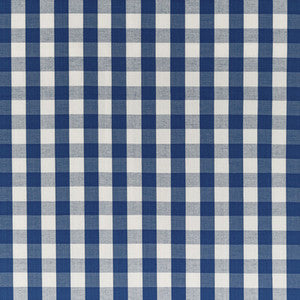 Carsten Check Navy by Brunschwig & Fils Fabric