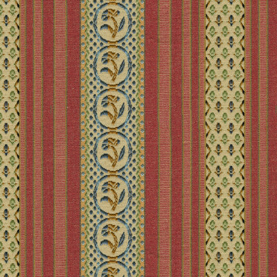Rayure Fleurette Begonia by Brunschwig & Fils Fabric Brunschwig & Fils Fabric Rayure Fleurette BegoniaFabric COTTON - 54%;LINEN - 46% United States </p><p>Repeat: H: 7, V: 1.5 54 - Fabric Carolina -