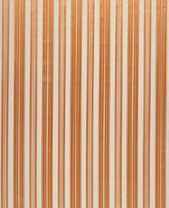 Vilmorin Satin Stripe Papaya by Brunschwig & Fils Fabric