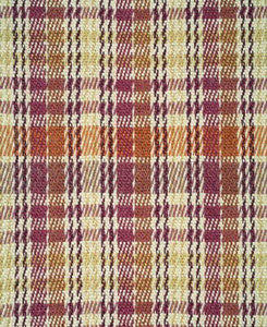 Kingston Plaid Madder/Terra Cotta/ Maize by Brunschwig & Fils Fabric
